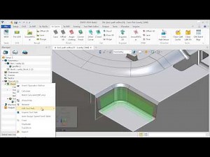 ZW3D Tool Path Editor