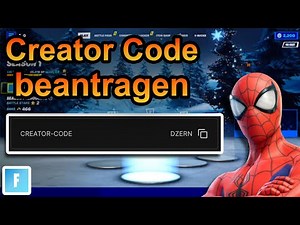 Fortnite Creator Code beantragen 2025 (schnell & einfach)