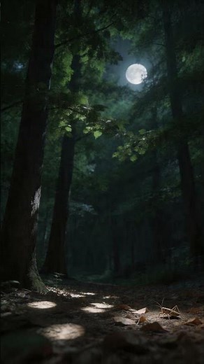 15s Night Crickets Chirping | Quiet Night Nature Sound