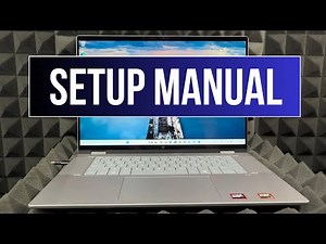 HP OmniBook X Flip NG AI 16" Touchscreen 2-in-1 Laptop - Setup Guide Manual