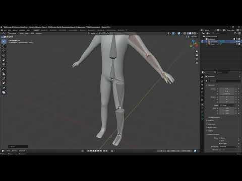 (Week 12) Making a human rigg