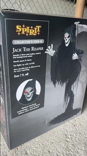 Jack the Reaper | Spirit Halloween 2025 unboxing & demo