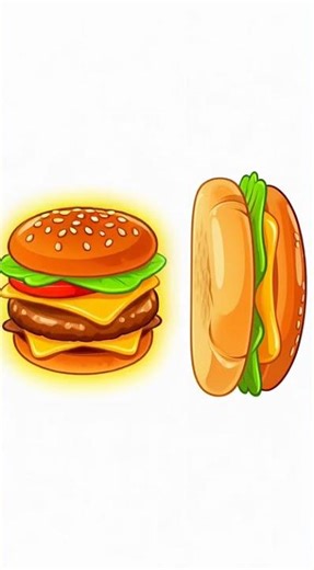 Which burger will you choose? 🍔 #puzzle #test