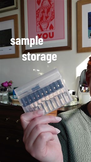 Organized Perfume Storage Solutions | Perfume Sample Storage Ideas