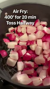 Have you heard that baked radishes taste like potatoes? I didn’t believe it either!!! But guess what - you’re about to be amazed! These air fried radishes are a perfect Keto or Low Card side dish for any meal. Their texture and appearance are just like red potatoes... And the flavor is about as close as you can get! Recipe: https://www.simplefunketo.com/blog/airfriedradishes | The Keto Dad