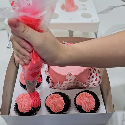 Butterfly bento cake and cupcakes. | Momma of boys