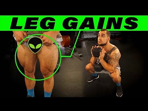 Dumbbell Goblet Squat | Maximize Leg Growth!