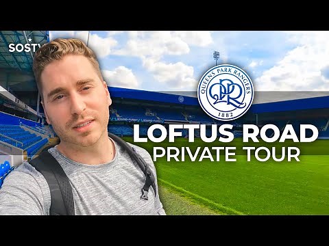 THIS STADIUM IS IN SOMEONE'S BACKYARD! Queens Park Rangers' Loftus Road Full Private Tour
