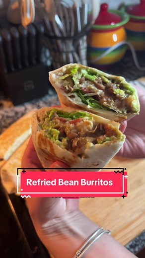 Meatless Monday: Refried Bean Burritos Recipe