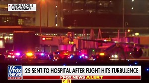 FOX NEWS ALERT: 25 hospitalized after ‘significant’ turbulence forces Delta flight to divert to Minneapolis en route to Amsterdam | Fox & Friends