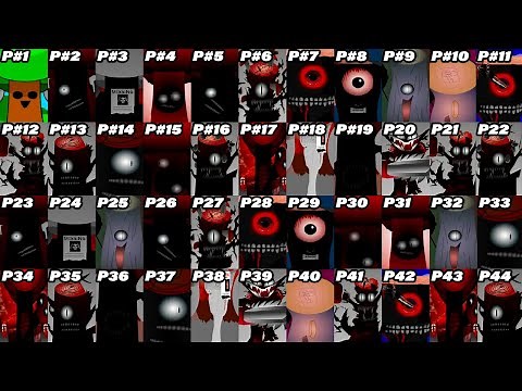 All Phase 1 - 44 in Sprunki Incredibox! New Mod in 2025! New Update😲