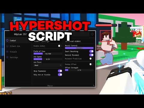 [FREE] Hypershot Script | Silent Aim, Aimbot, Hitbox Extender, Player ESP | ALL EXECUTORS