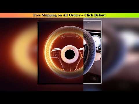 Heated Steering Wheel Cover Quick Hand Warmer for Cars Trucks Vans Car Accessories Winter