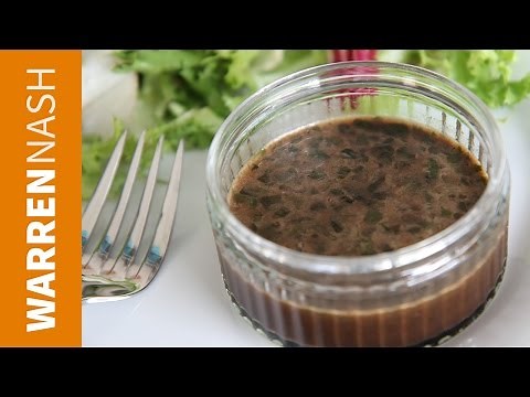 Balsamic Vinaigrette Recipe - Honey Based Dressing - Recipes by Warren Nash