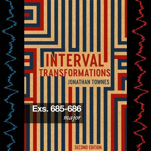 Interval Transformations, Ex 49: 685-686, Major #piano #majorscale #music