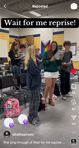 Wait for me (Reprise) Hadestown! #broadway #musicaltheatre #musical #theatre #hadestown