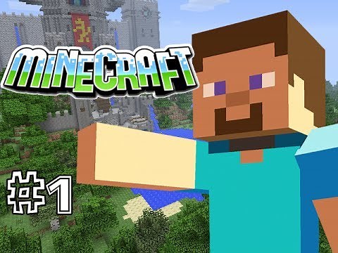 MINECRAFT PS3 - SURVIVAL - PART 1 - A WHOLE NEW WORLD
