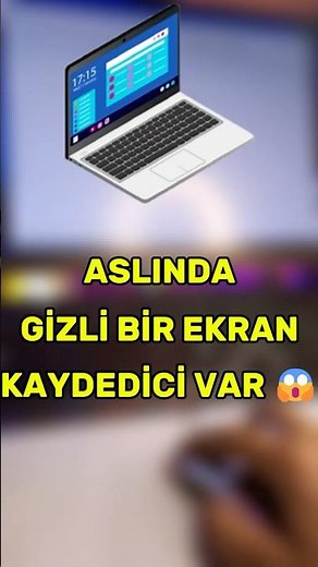 Bilgisayarında Gizli Ekran Kaydedici Var! 🎥💻 (Windows + G) #Bilgisayar #Windows