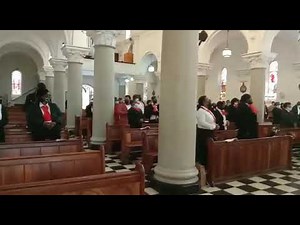 Catholic Zulu hymns. Mvana kaNkulunkulu : Agnus Dei : Lamb of God.