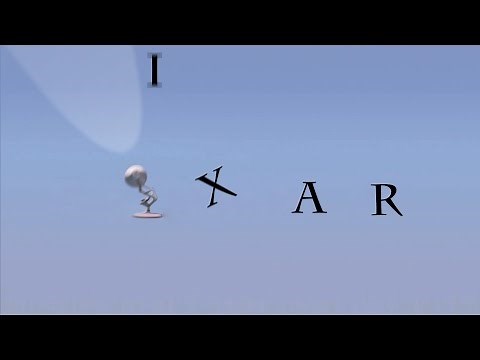 Luxo Lamp Spoof Drop Down Pixar Logo