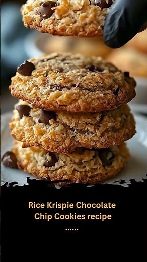 Rice Krispie Chocolate Chip Cookies