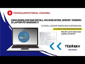 Tutorial Lengkap Cara Download Dan Install Aplikasi mySQL Server Terbaru Di Laptop/Pc Windows 11