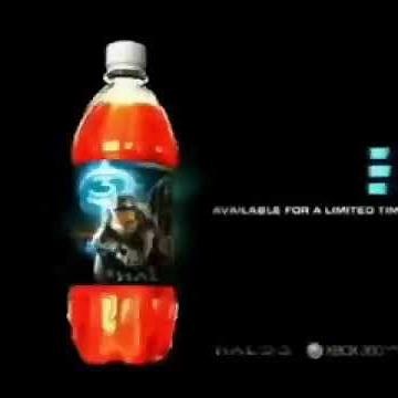 they put master chief in the soda
