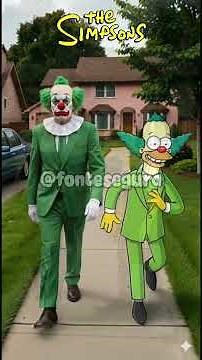 Real Life vs Cartoon: The Simpsons Full Cast 🟨 #simpsons #shorts