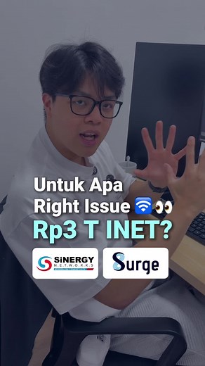 Dampak Right Issue INET 3 Triliun bagi Kinerja Perusahaan