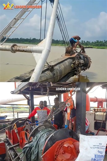LEADER DREDGER Cutter Suction Dredger ： Power Beneath the Water