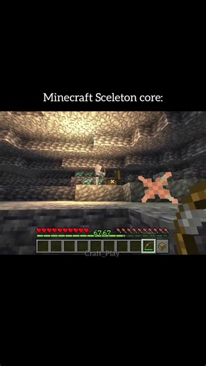 Minecraft Sceleton Core😅...