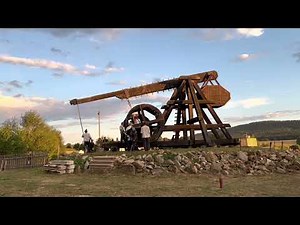 Europe’s biggest catapult (Trebuchet) on Mainland 60,000 Pounds