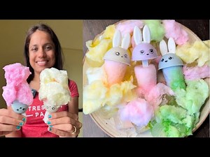 Cloud Cotton Candy 🍭 Ice-cream Recipe | Story time - USA ki story