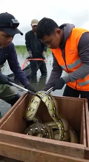 Evakuasi Ular 5m dari Rawa – Berani Gila!