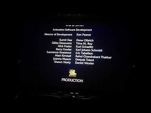 Shrek end Credits 2001