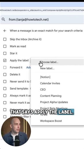 How to Create Filters in Gmail 🔻 #tutorial