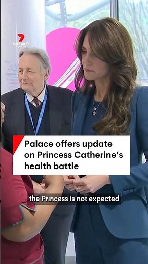 Palace offers update on Princess Catherine's health battle