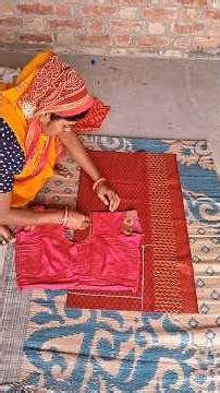 80 cmमै 44 size simpl blouse cutting #fashion #blouse #silaisikhe #youtubeshorts #trending #trick