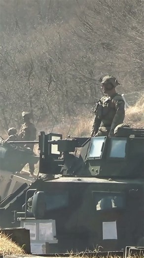 From Vehicles, U.S. Forces Destroy Targets #usarmy #training #shooting