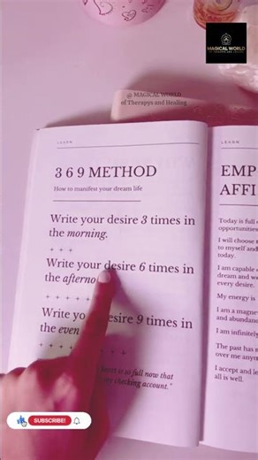 The Universe's "Secret Code": 3-6-9How to Manifest Anything in 33 Days#manifestation