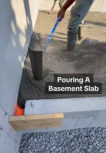 We just poured the basement floor on the new house we’re building- here’s 3 things we did to make the customer happy #build #howto #construction #diy #contractor