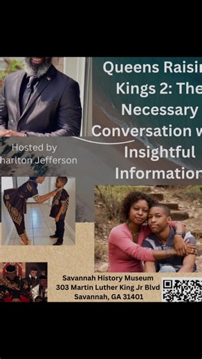 I hosted a very successful lecture in 2024 titled “Queens Raising Kings”. I am proud to announce after much hard work and dedication, I can present the highly anticipated sequel to one of the most important and informative lectures ever offered. The first Queens Raising Kings gave the uncut brutally honest depiction of raising a young boy of color. It also laid the blueprint and follow up action to assist with the daunting challenge of raising a young man to become a productive, good natured and