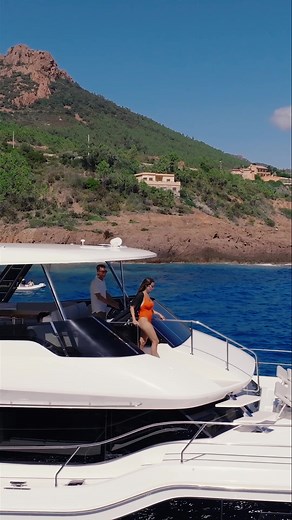 This is the life the all-new Aquila 46 Yacht power catamaran is made for. Long-range escapes, effortless entertaining, and those rare moments when comfort, capability, and beauty converge in one remarkable vessel. The same Explorer aesthetic as our award-nominated 50 Yacht. Designed for those who want larger yacht innovation in a more intimate package. Now available through our global dealer network. Because out there, wonder awaits. | Aquila Catamarans