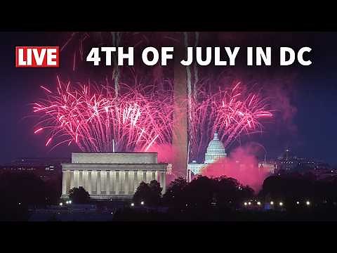 LIVE: 4th of July fireworks in DC