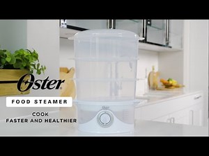 Oster 3-Layer Food Steamer - Cook Faster and Healthier