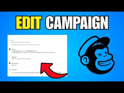 How To Edit Campaign Mailchimp (Step By Step Guide)