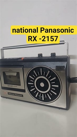 National Panasonic RQ-2157portable cassette tape recorder, a vintage collectible made in Japan