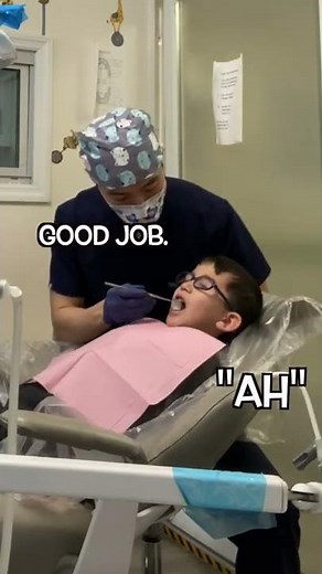 When a 7 year old gets TENSE before injection: how to ease [Pediatric Dentist]