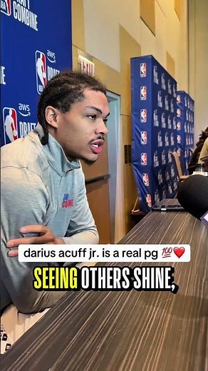 Such unselfish answer from someone who we all know, knows how to put that ball in the basket 💯
