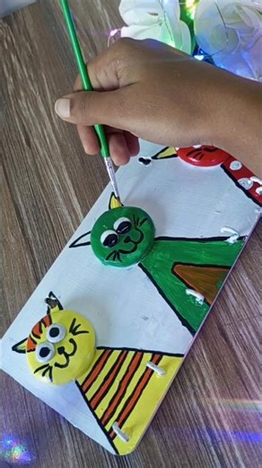 How to make a 3d key holder #shorts #diy #trending #youtubeshorts #cute